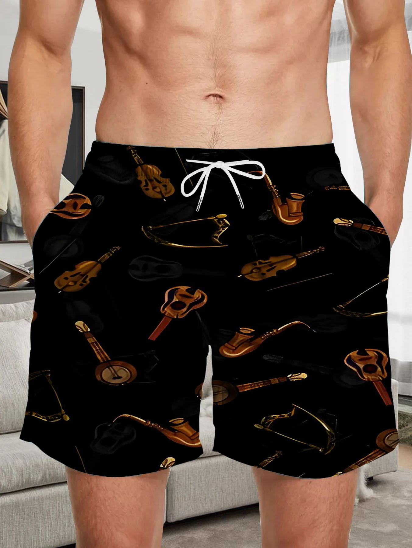 Thin Section Quick Dry Polyester Shorts Men Full Digital Print Outdoor Beach Pants
Thin Section Quick Dry Polyester Shorts Men Full Digital Print Outdoor Beach Pants