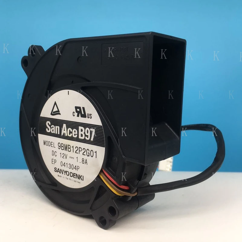 C 1 PCS New for 9BMB12P2G01 12V 1.8A 4-Wire Turbo Cooling Fan # Also
C 1 PCS New for 9BMB12P2G01 12V 1.8A 4-Wire Turbo Cooling Fan # Also