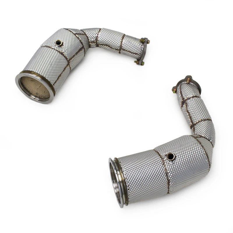LXBY-OEM Downpipe With Heat Shield For Porsche Cayenne S Turbo 2.9T 2018-2023 Stainless Steel Header Exhaust System
LXBY-OEM Downpipe With Heat Shield For Porsche Cayenne S Turbo 2.9T 2018-2023 Stainless Steel Header Exhaust System