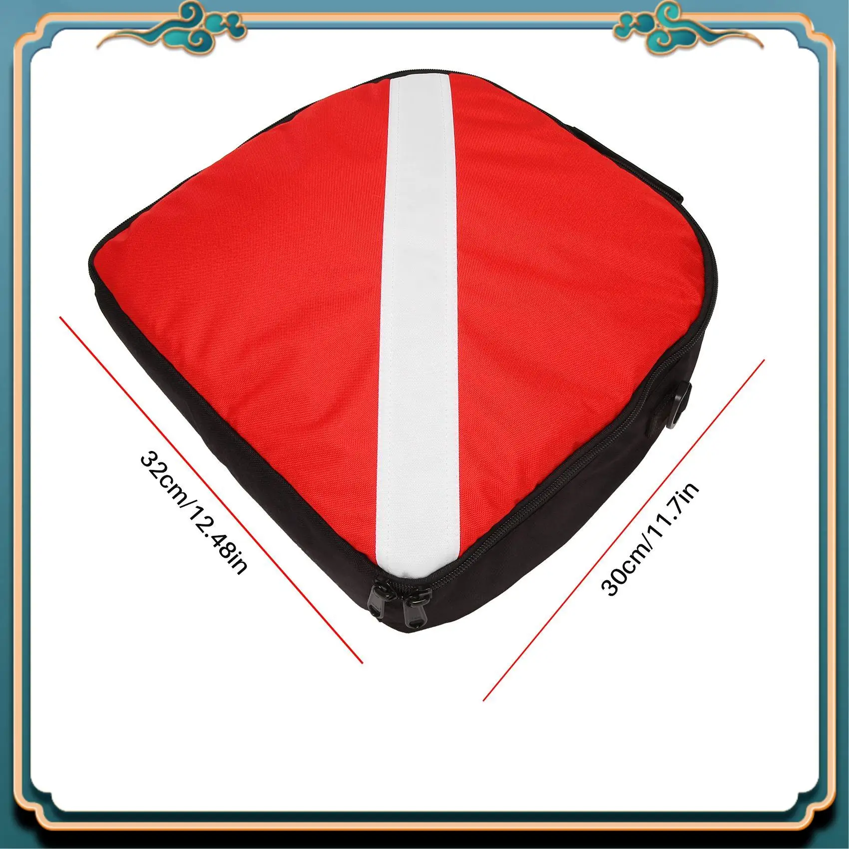 Latest Portable Durable Nylon Dive Flag Scuba Diving Protective Regulator Bag With Zipper Carry Handle
Latest Portable Durable Nylon Dive Flag Scuba Diving Protective Regulator Bag With Zipper Carry Handle