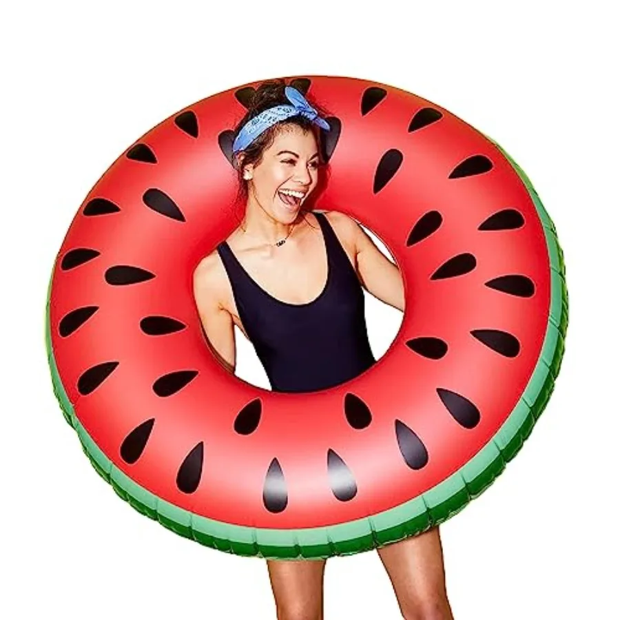 Inflatable Watermelon Pool Float for Adult Large Swimming Tube 4Feet Ring Adult Floaties Outdoor Swim Pool Toy Party Decoration
Inflatable Watermelon Pool Float for Adult Large Swimming Tube 4Feet Ring Adult Floaties Outdoor Swim Pool Toy Party Decoration