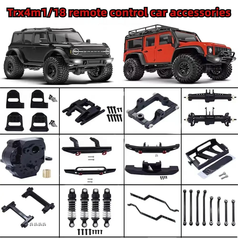 TRX4M металлическая ось коробки передач в сборе нижняя пластина бампер балка для автомобильных аксессуаров с дистанционным управлением 1/18
TRX4M металлическая ось коробки передач в сборе нижняя пластина бампер балка для автомобильных аксессуаров с дистанционным управлением 1/18