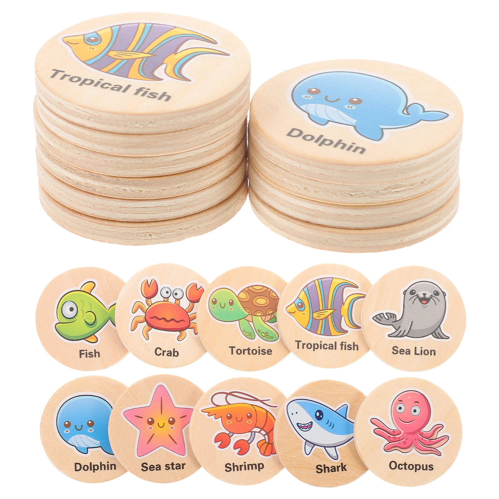 20 Pcs Early and Memory Chess Wood Montessori Toys Kids Educational Wooden Toddler
20 Pcs Early and Memory Chess Wood Montessori Toys Kids Educational Wooden Toddler