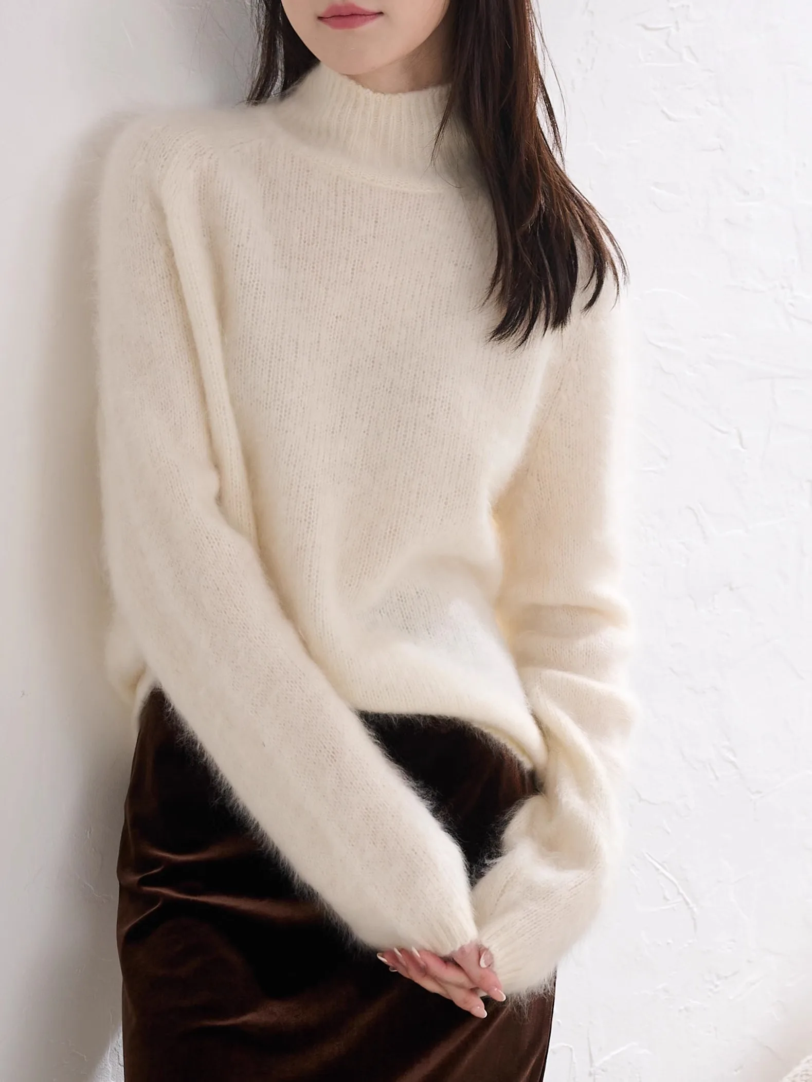 Мягкий свитер JPOO из чистой шерсти с эффектом облачной нежности, вязаный, с высоким воротом, окрашенный, повседневный, осенне-зимний, женский, модный
Мягкий свитер JPOO из чистой шерсти с эффектом облачной нежности, вязаный, с высоким воротом, окрашенный, повседневный, осенне-зимний, женский, модный