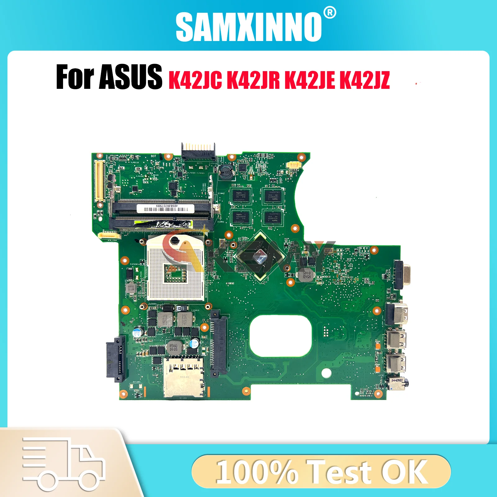 K42JC Материнская плата для ноутбука ASUS K42JC X42J K42JY K42JR A42J K42JE K42JA K42J K42JP K42JZ K42JZ Материнская плата 100% тестирование быстрая доставка
K42JC Материнская плата для ноутбука ASUS K42JC X42J K42JY K42JR A42J K42JE K42JA K42J K42JP K42JZ K42JZ Материнская плата 100% тестирование быстрая доставка