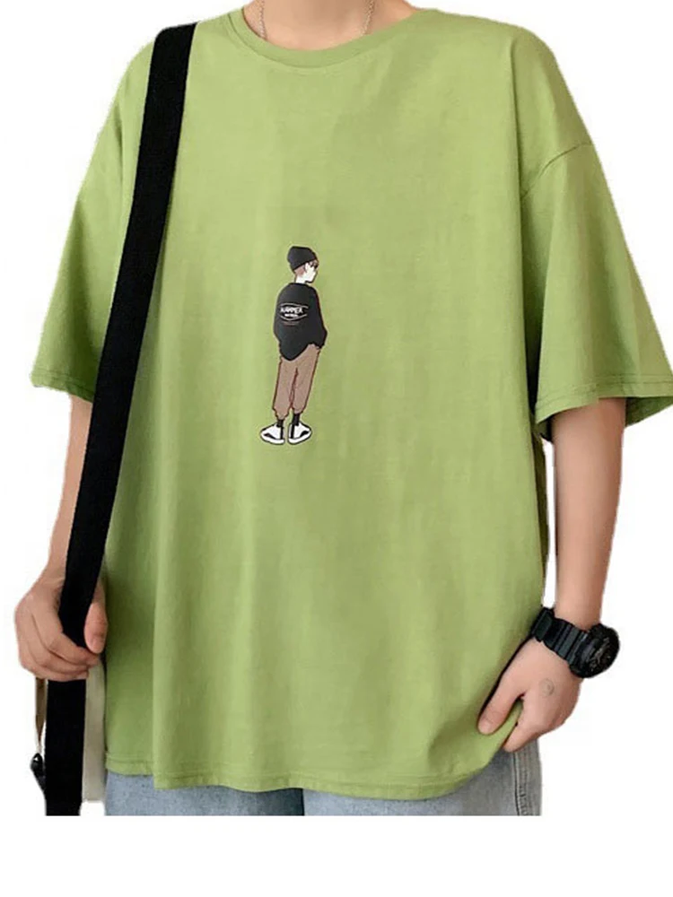 Youth summer loose short-sleeved T-shirt 2023 new fashion casual handsome cotton men's clothing
Youth summer loose short-sleeved T-shirt 2023 new fashion casual handsome cotton men's clothing