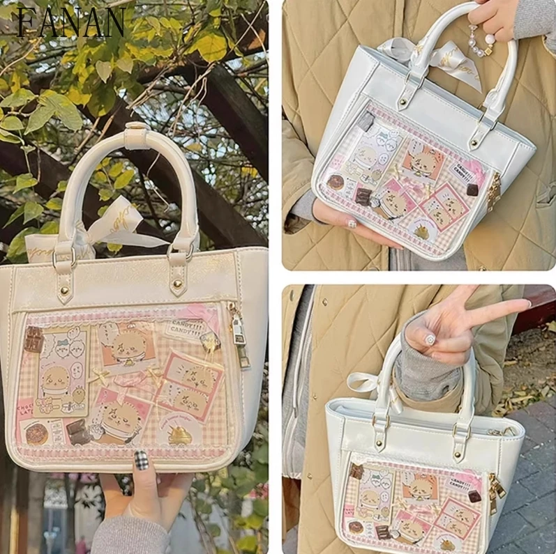 Women's Handbags Single Shoulder PU Retro Hand-held Bags Elegant Ribbon Crossbody Bag Sweet and Cute Casual Handbag Female
Women's Handbags Single Shoulder PU Retro Hand-held Bags Elegant Ribbon Crossbody Bag Sweet and Cute Casual Handbag Female