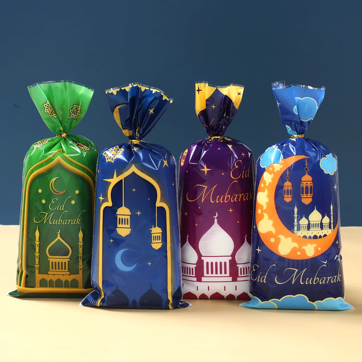 25/50/100pcs Eid Mubarak Candy Gift Packing Bags 2025 Ramadan Decoration for Home Islamic Muslim Party Supplies Ramadan Kareem
25/50/100pcs Eid Mubarak Candy Gift Packing Bags 2025 Ramadan Decoration for Home Islamic Muslim Party Supplies Ramadan Kareem