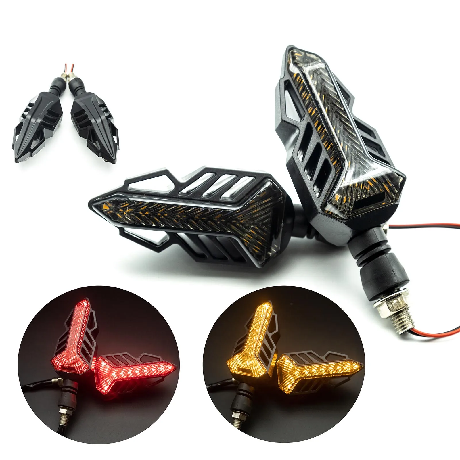 Универсальные светодиодные указатели поворота для мотоцикла, 12 В, течет воды, дневные ходовые огни, направляющие лампы, мотоциклетные фонари
Универсальные светодиодные указатели поворота для мотоцикла, 12 В, течет воды, дневные ходовые огни, направляющие лампы, мотоциклетные фонари