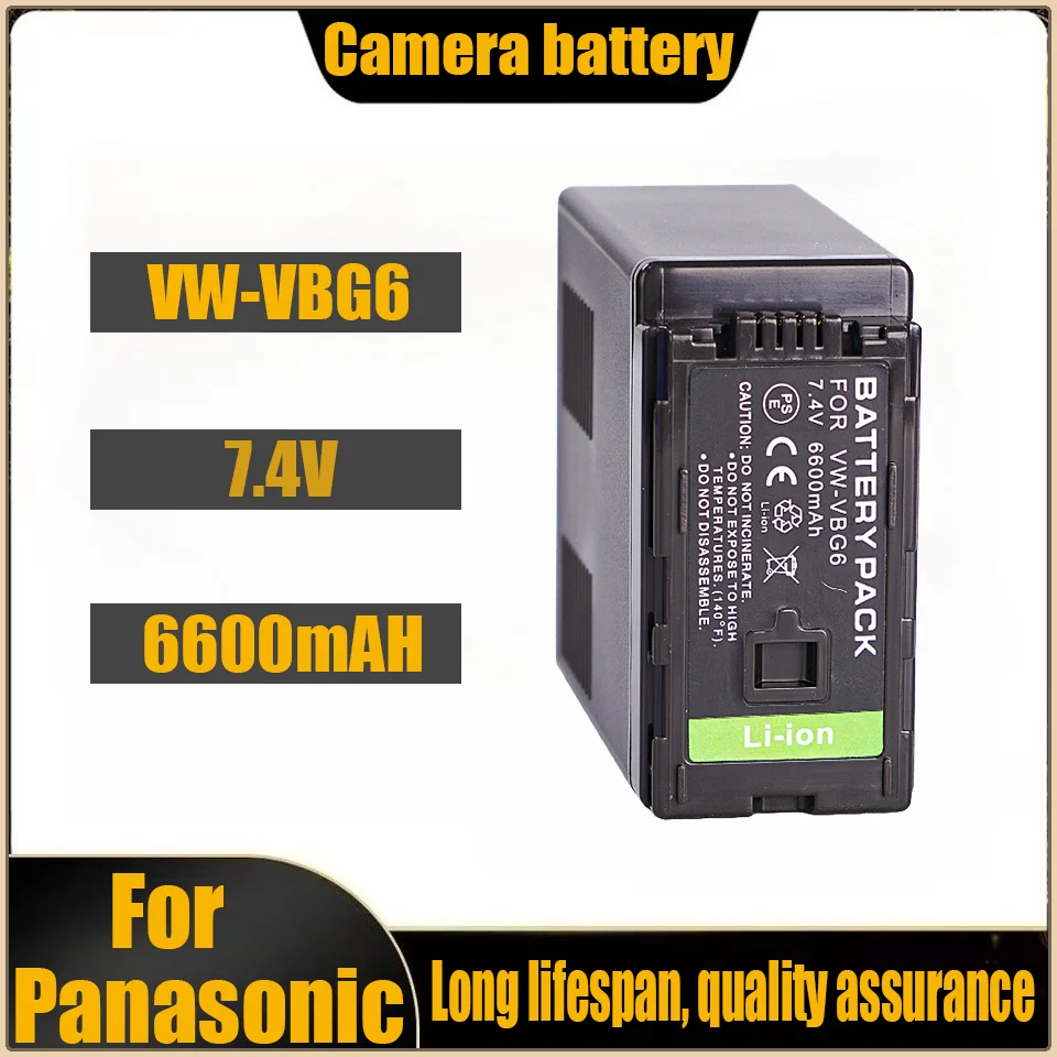 VW-VBG6 battery for Panasonic AG-HMC153 83 73 AC130 160MC MDH1GK camera
VW-VBG6 battery for Panasonic AG-HMC153 83 73 AC130 160MC MDH1GK camera