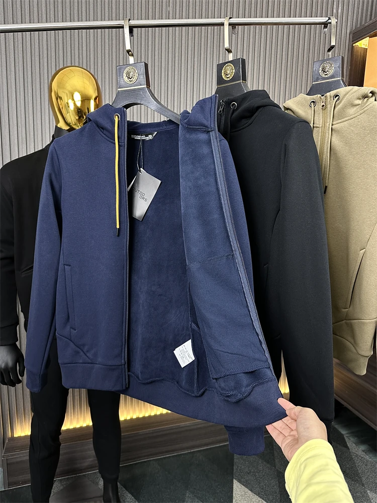 Strongly Recommended Knitted Fabric Cosite Australian eep Fce Hooded Jaet Men's Autumn Winter Warm Fce Lined Cas...
Strongly Recommended Knitted Fabric Cosite Australian eep Fce Hooded Jaet Men's Autumn Winter Warm Fce Lined Cas...