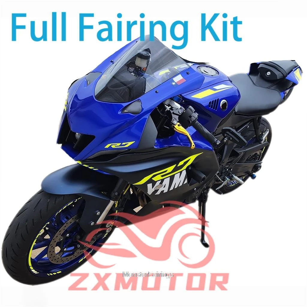 Suitable for YAMAHA R7 22 23 24 Full Fairing Set YZF R7 2022 2023 2024 Motorcycle Free Custom Fairings Bodywork Kit
Suitable for YAMAHA R7 22 23 24 Full Fairing Set YZF R7 2022 2023 2024 Motorcycle Free Custom Fairings Bodywork Kit