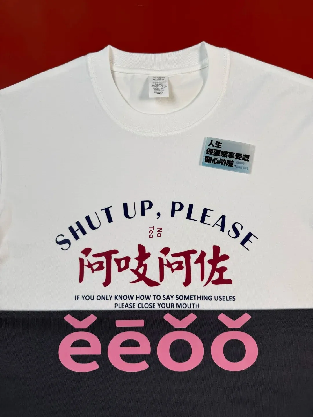 Pure Cotton Short Sleeve T-Shirt Unisex Commute Casual Style Breathable Comfortable Youthful Trendy Text Pattern round Neck
Pure Cotton Short Sleeve T-Shirt Unisex Commute Casual Style Breathable Comfortable Youthful Trendy Text Pattern round Neck