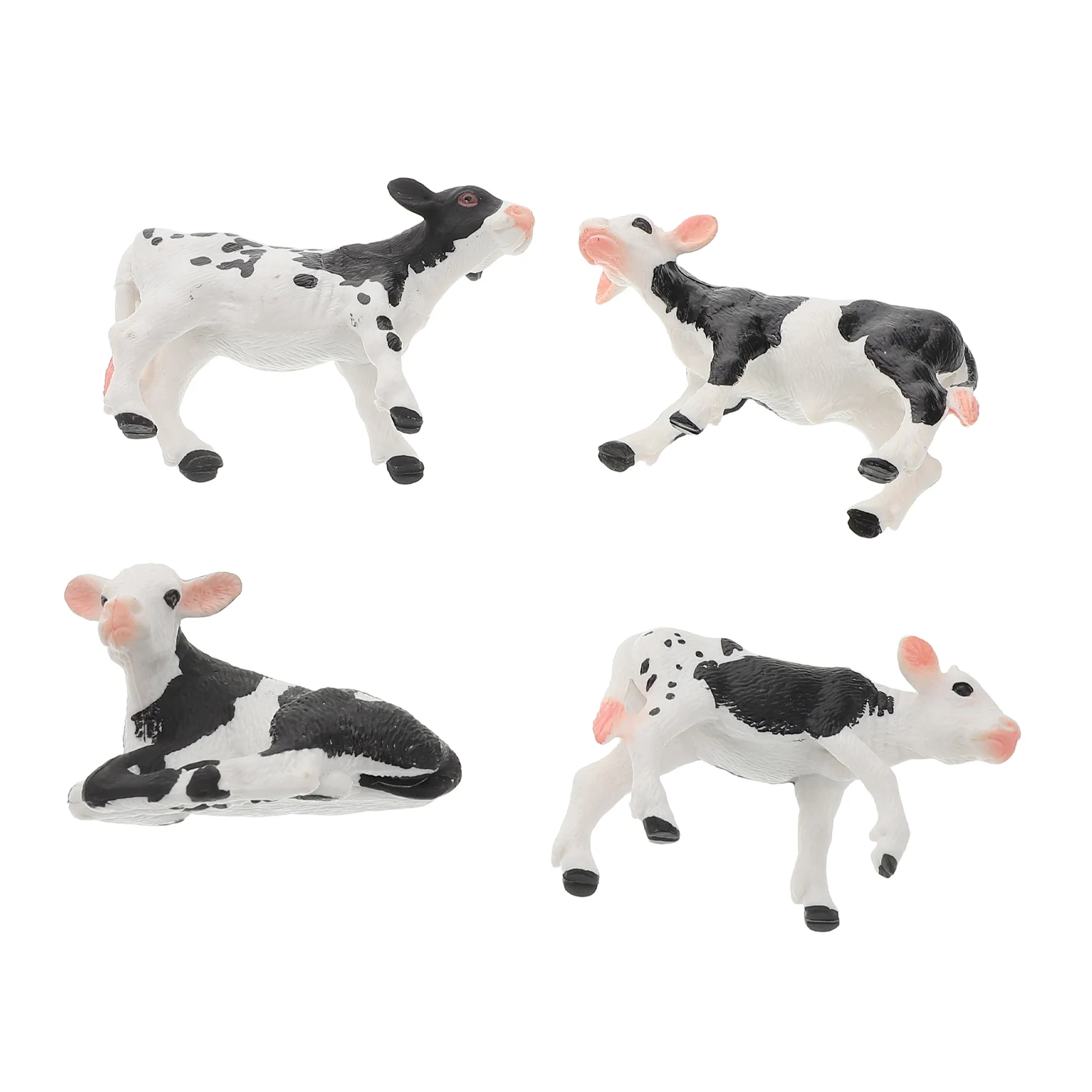 4 Pcs Animal Cow Toys Baby Ornaments for Toddlers Simulated Plastic Cows Kids Farm Child
4 Pcs Animal Cow Toys Baby Ornaments for Toddlers Simulated Plastic Cows Kids Farm Child