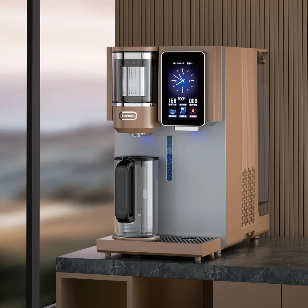 Smart LCD Touch Screen Automatic Hot and Cold Drinking Water Purifier Freestanding Water Filter Dispenser Coffee Maker
Smart LCD Touch Screen Automatic Hot and Cold Drinking Water Purifier Freestanding Water Filter Dispenser Coffee Maker