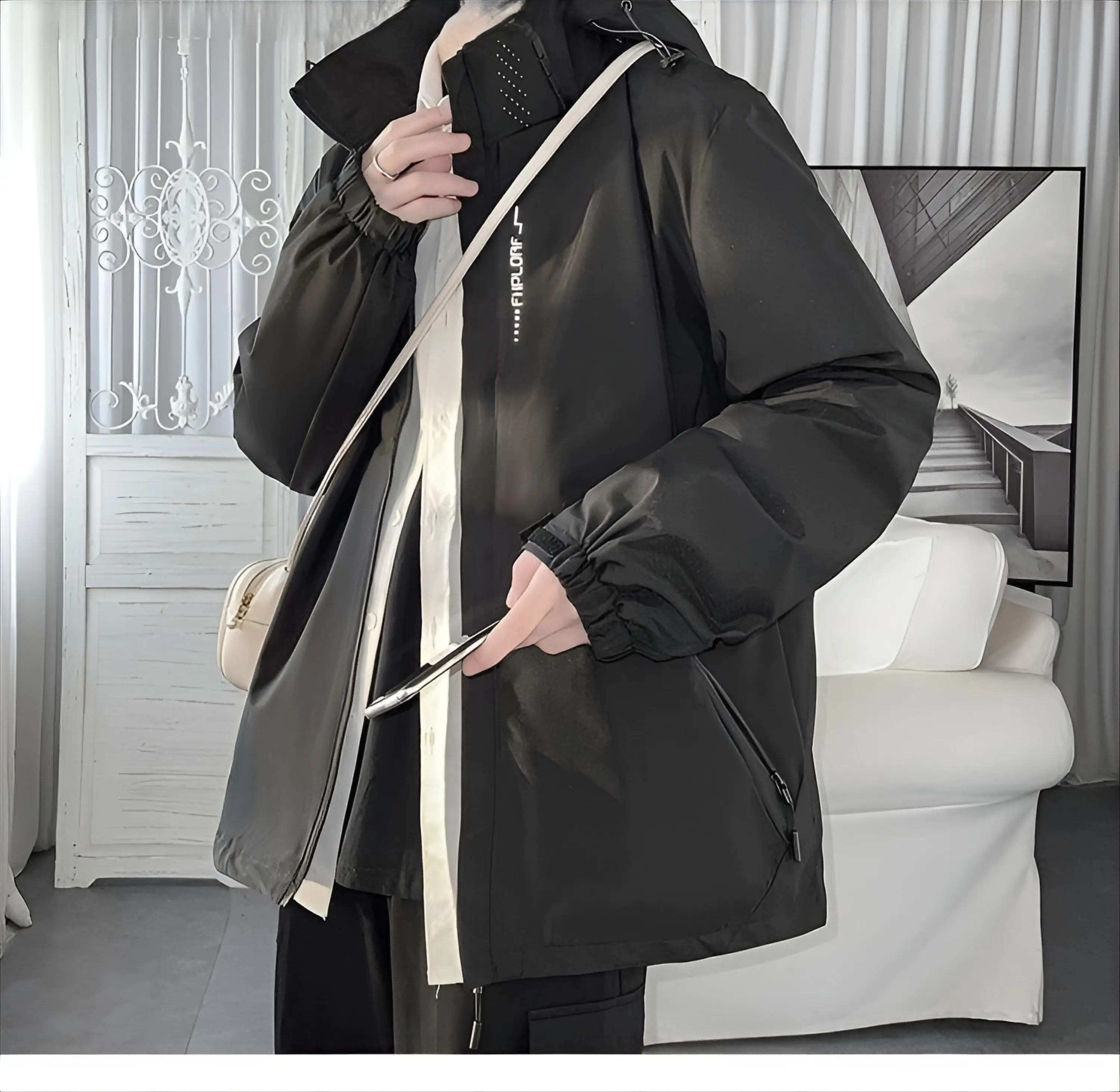 Mens Jacket Man Yellow Coats Button Baggy Gulf Y2K Entertainment Windproof Demi Season Green Stylish Biker Natural Quality Wear
Mens Jacket Man Yellow Coats Button Baggy Gulf Y2K Entertainment Windproof Demi Season Green Stylish Biker Natural Quality Wear
