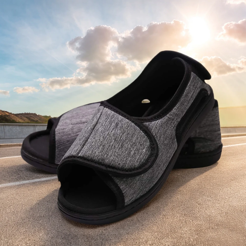 Hook and Loop Fastener Shoes Adjustable Edema House Shoes Breathable Slip- Edema Footwear Non-Slip for Indoor Outdoor
Hook and Loop Fastener Shoes Adjustable Edema House Shoes Breathable Slip- Edema Footwear Non-Slip for Indoor Outdoor