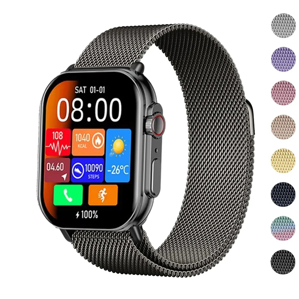 Loop Band for IMIKI SF1 Strap Magnetic Stainless Steel Metal Wrist Bracelet for IMIKI SF1 Huawei GT 5 SmartWatch Accessories
Loop Band for IMIKI SF1 Strap Magnetic Stainless Steel Metal Wrist Bracelet for IMIKI SF1 Huawei GT 5 SmartWatch Accessories