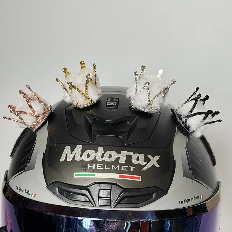 Helmet decoration Crown accessories Motorcycle helmet accessories Small accessories Electric bike helmet Cute spicy girl decorat
Helmet decoration Crown accessories Motorcycle helmet accessories Small accessories Electric bike helmet Cute spicy girl decorat