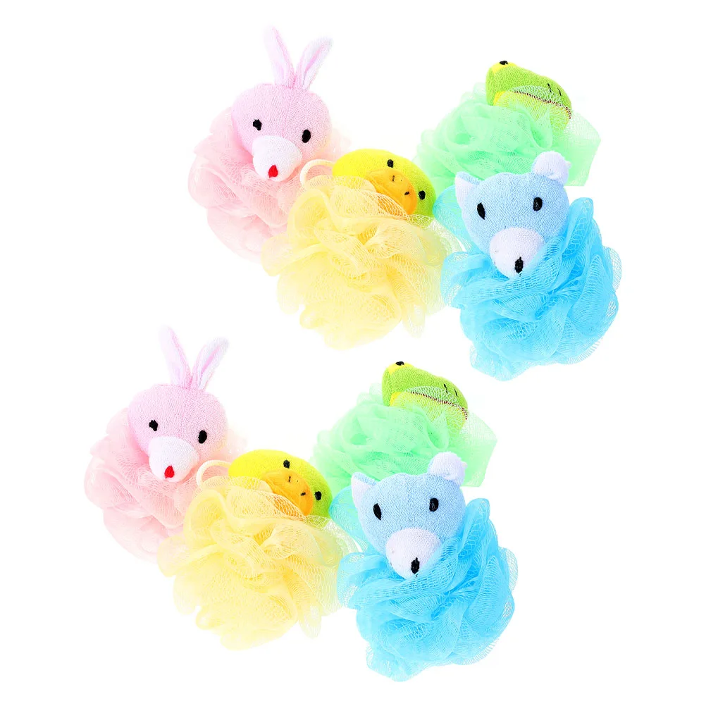 8pcs Cartoon Bath Flowers Kids Animal Net Scrubber Shower Bubble Maker PE Material Safe Non Harmful Toys For Children Travel
8pcs Cartoon Bath Flowers Kids Animal Net Scrubber Shower Bubble Maker PE Material Safe Non Harmful Toys For Children Travel