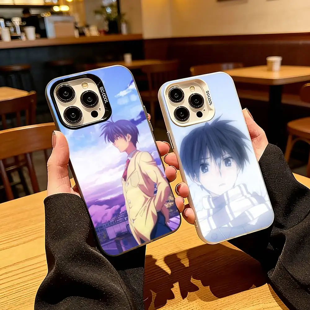 Delinquent youth T-Tomoya Okazaki Phone Case For iPhone 17,16,15,14,13,12,11 Plus,Pro Max,XS,Colored Silver Plated Inside Cover
Delinquent youth T-Tomoya Okazaki Phone Case For iPhone 17,16,15,14,13,12,11 Plus,Pro Max,XS,Colored Silver Plated Inside Cover
