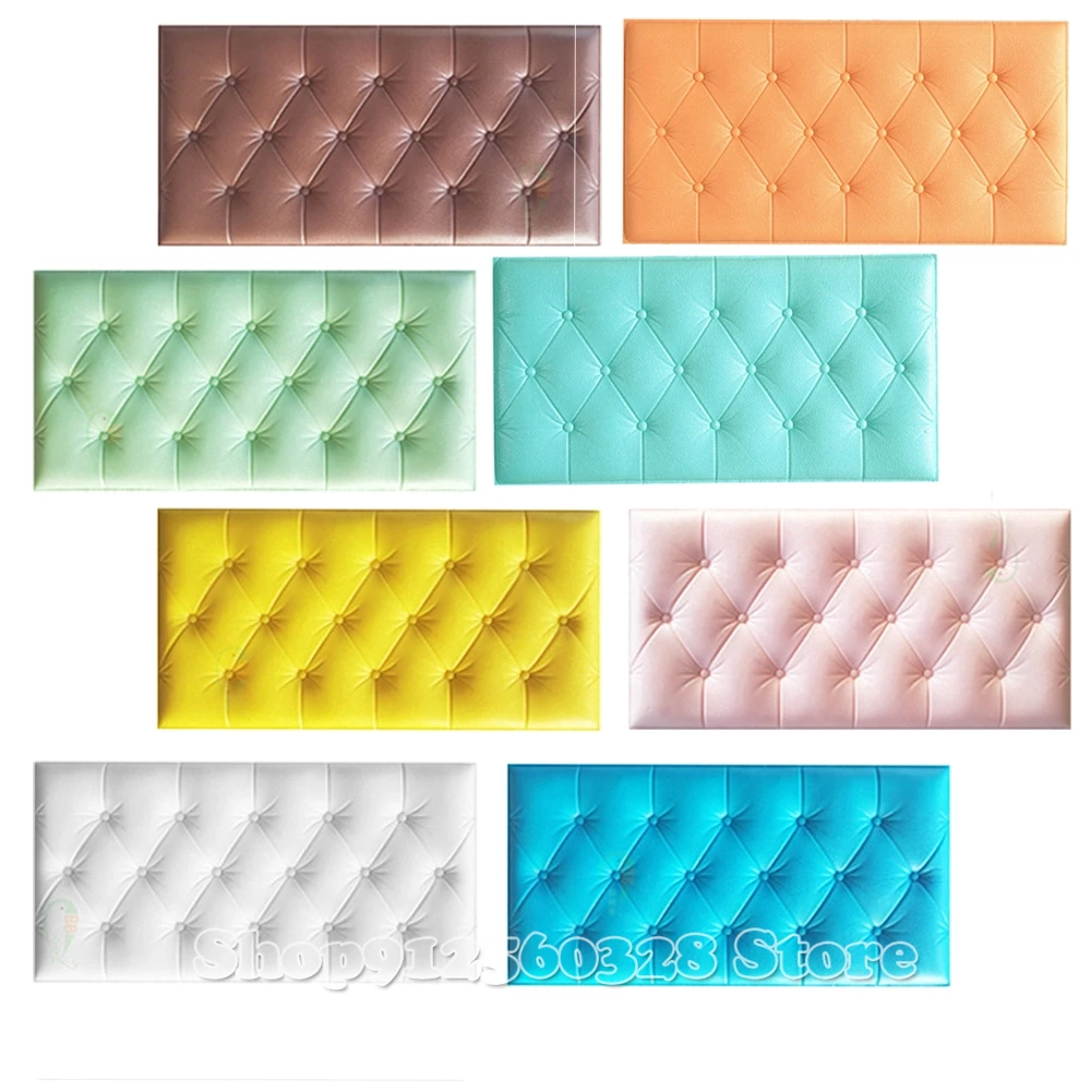 Bedside Soft Bag Self-Adhesive 3D Panel Waterproof And Moisture-Proof 3D Wall Stickers Bedroom Living Room Wall Decoration
Bedside Soft Bag Self-Adhesive 3D Panel Waterproof And Moisture-Proof 3D Wall Stickers Bedroom Living Room Wall Decoration