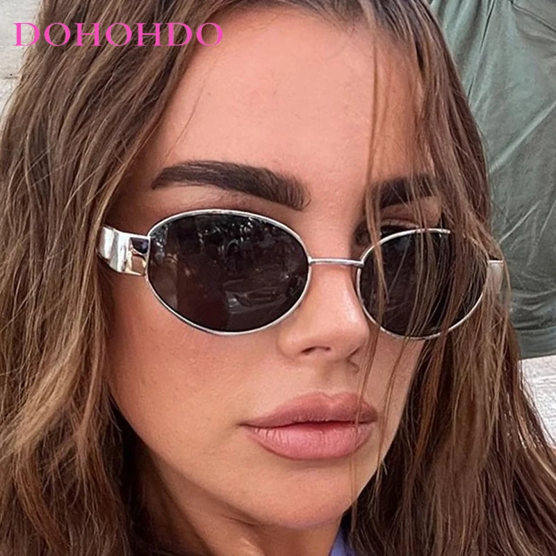 Vintage Punk Metal Small Oval Women Sunglasses Man New Luxury Brand Designer Men Fishing Travel Driving Sun Glasses Female UV400
Vintage Punk Metal Small Oval Women Sunglasses Man New Luxury Brand Designer Men Fishing Travel Driving Sun Glasses Female UV400