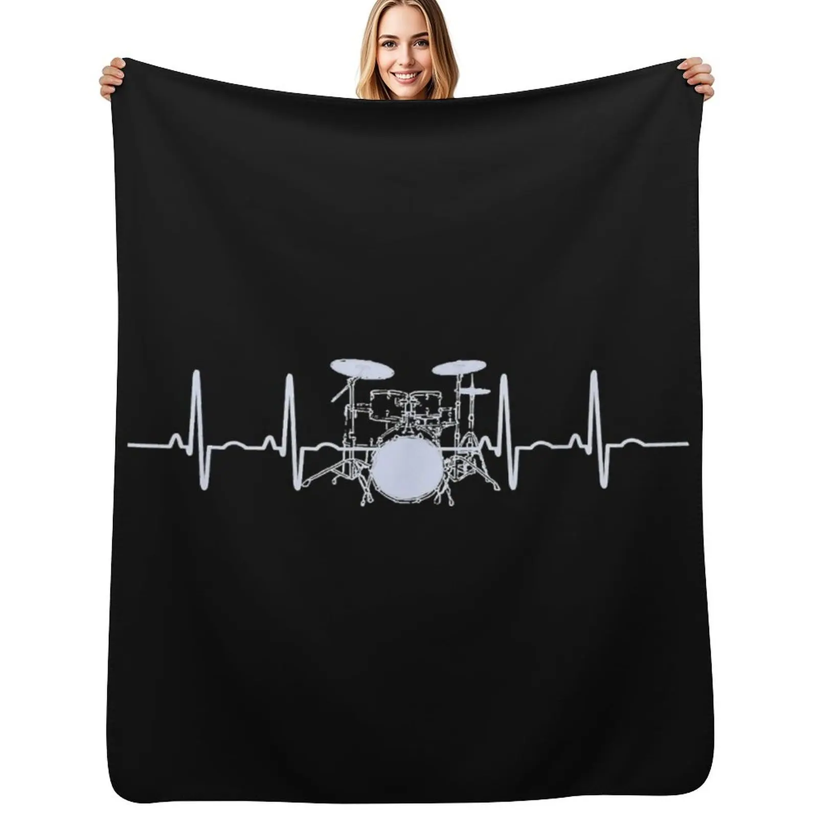 Drum Heartbeat Lifeline Music Lover Gift Drummer Throw Blanket Luxury St Furrys Thins Bed Fashionable Blankets
Drum Heartbeat Lifeline Music Lover Gift Drummer Throw Blanket Luxury St Furrys Thins Bed Fashionable Blankets