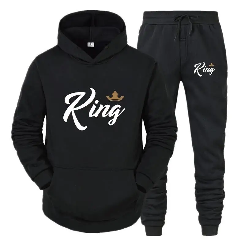 Худи и брюки для колледжа King Call Een, комплект спортивной одежды для пар, худи и брюки, модная уличная одежда, 2022, комплект из 2 предметов
Худи и брюки для колледжа King Call Een, комплект спортивной одежды для пар, худи и брюки, модная уличная одежда, 2022, комплект из 2 предметов