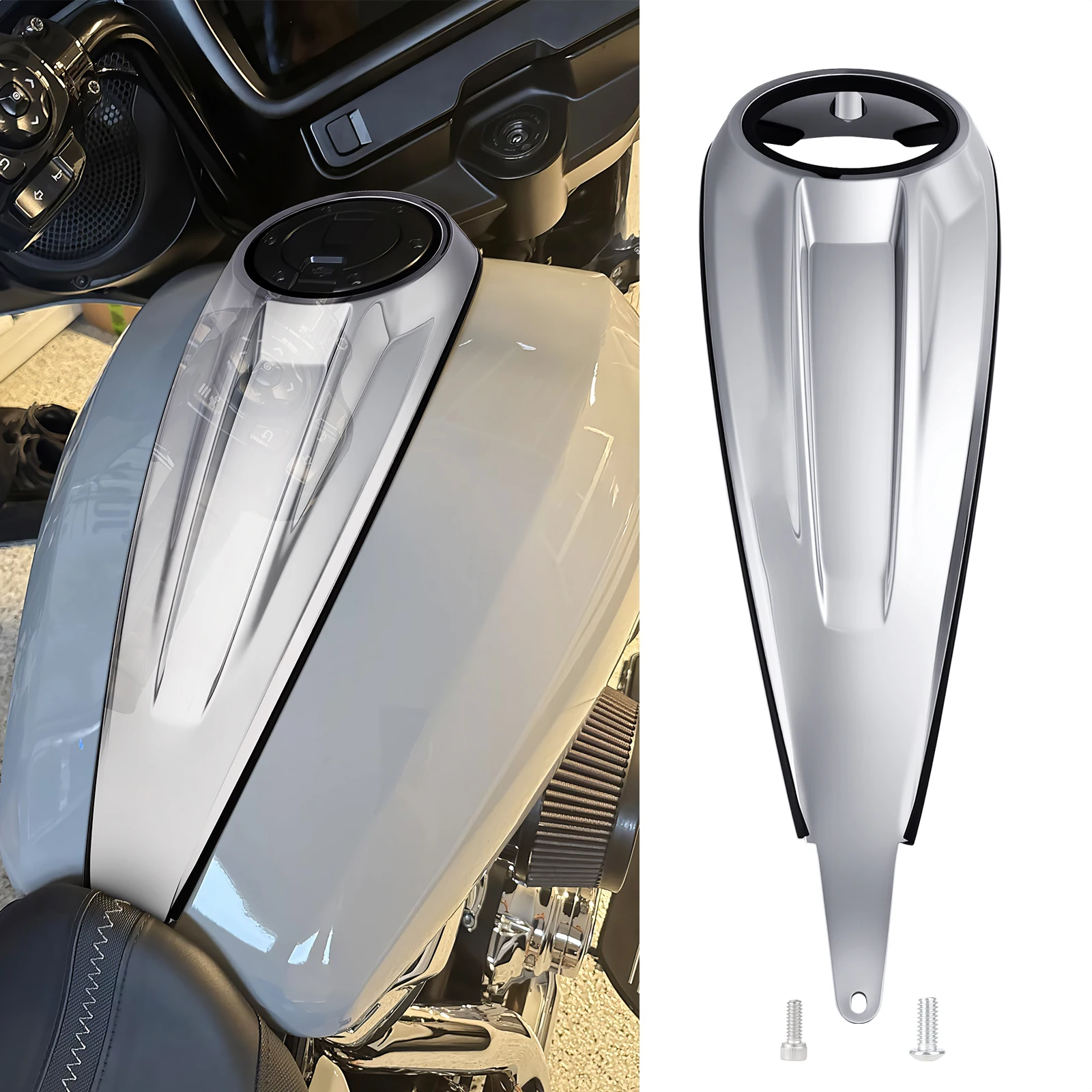 Low Profile Fuel Tank Console Kit Cover for Harley Touring 2023-2025 Street Glide Road Glide FLHXSE FLTRXSE FLHX FLTRX FLTRXSTSE
Low Profile Fuel Tank Console Kit Cover for Harley Touring 2023-2025 Street Glide Road Glide FLHXSE FLTRXSE FLHX FLTRX FLTRXSTSE