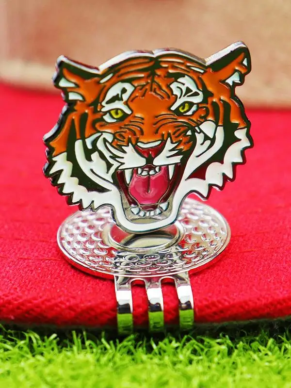 Golf Marker Magnetic Hat Clip Unique Tiger Design Ball Holder Clip Securely Holds Ball For Men & Women
Golf Marker Magnetic Hat Clip Unique Tiger Design Ball Holder Clip Securely Holds Ball For Men & Women
