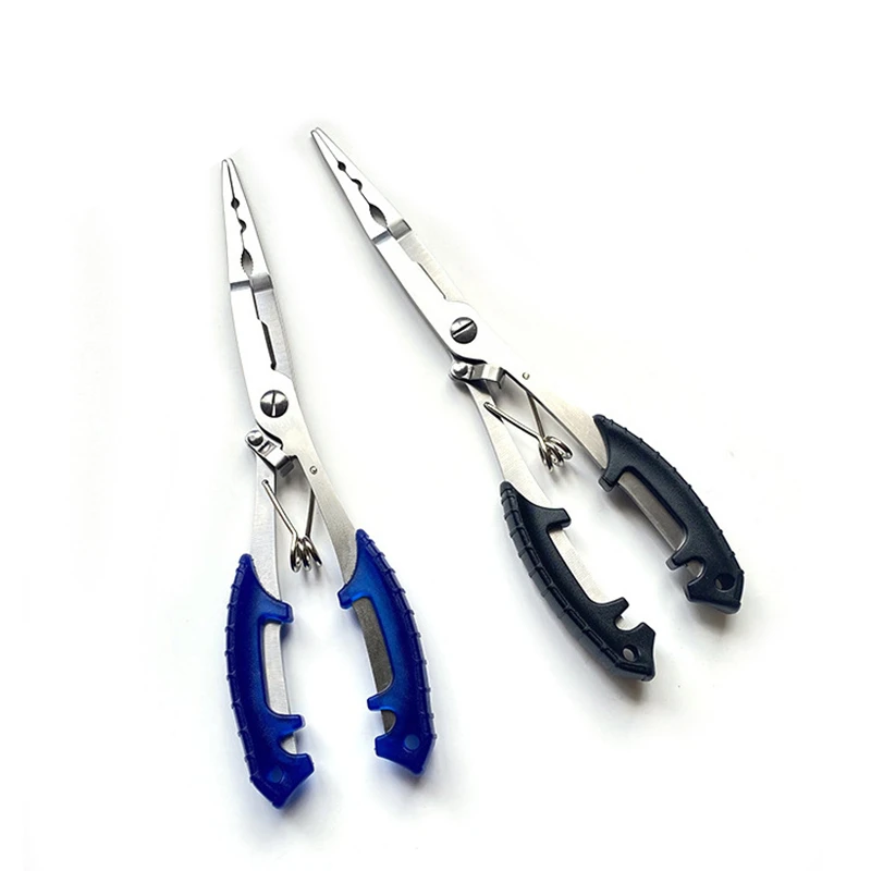 Y91 Outdoor Fishing Gear Multifunctional Straight Nose Fishing Pliers Stainless Steel Open Ring Long Pliers Fish Control Hook
Y91 Outdoor Fishing Gear Multifunctional Straight Nose Fishing Pliers Stainless Steel Open Ring Long Pliers Fish Control Hook