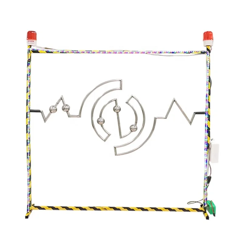 Electric Fiesta Amusement Park Game Booth Timer, Interactive Fast Metal Maze Challenge Response Tabletop Beep Line Maze Game
Electric Fiesta Amusement Park Game Booth Timer, Interactive Fast Metal Maze Challenge Response Tabletop Beep Line Maze Game