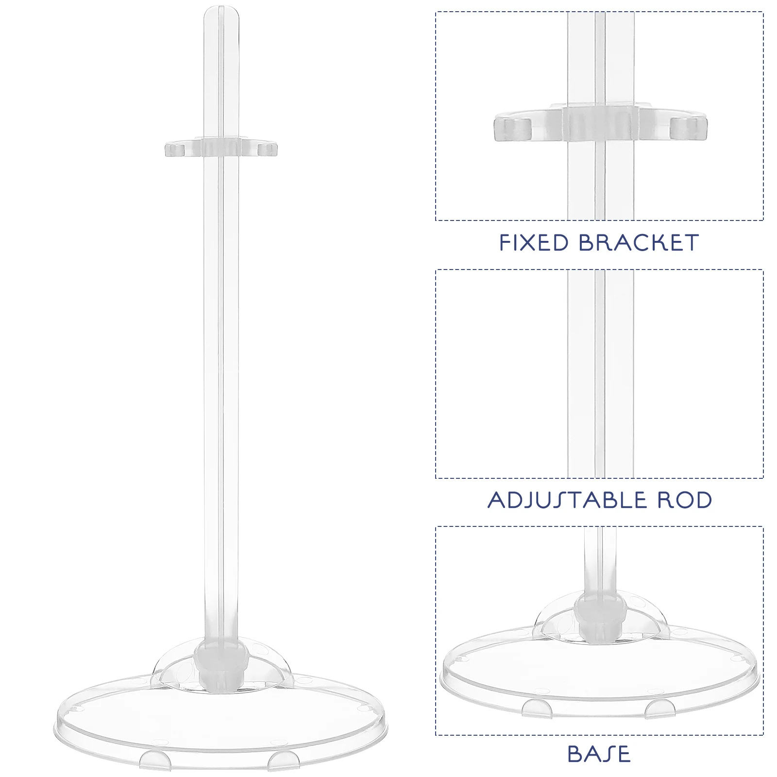 4 Pcs Waist Bracket Figures Display Stand Baby Figurine Action Support Stands Plastic Toy Holder
4 Pcs Waist Bracket Figures Display Stand Baby Figurine Action Support Stands Plastic Toy Holder