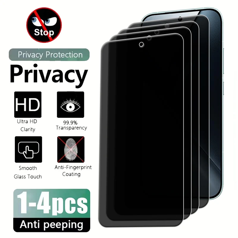 4/3/2/1Pcs For Poco X8 Pro Glass Xiaomi Poco X8 Pro Max Tempered Glass Privacy Anti-Spy HD 9H Cover Screen Protector Poco X8 Pro
4/3/2/1Pcs For Poco X8 Pro Glass Xiaomi Poco X8 Pro Max Tempered Glass Privacy Anti-Spy HD 9H Cover Screen Protector Poco X8 Pro