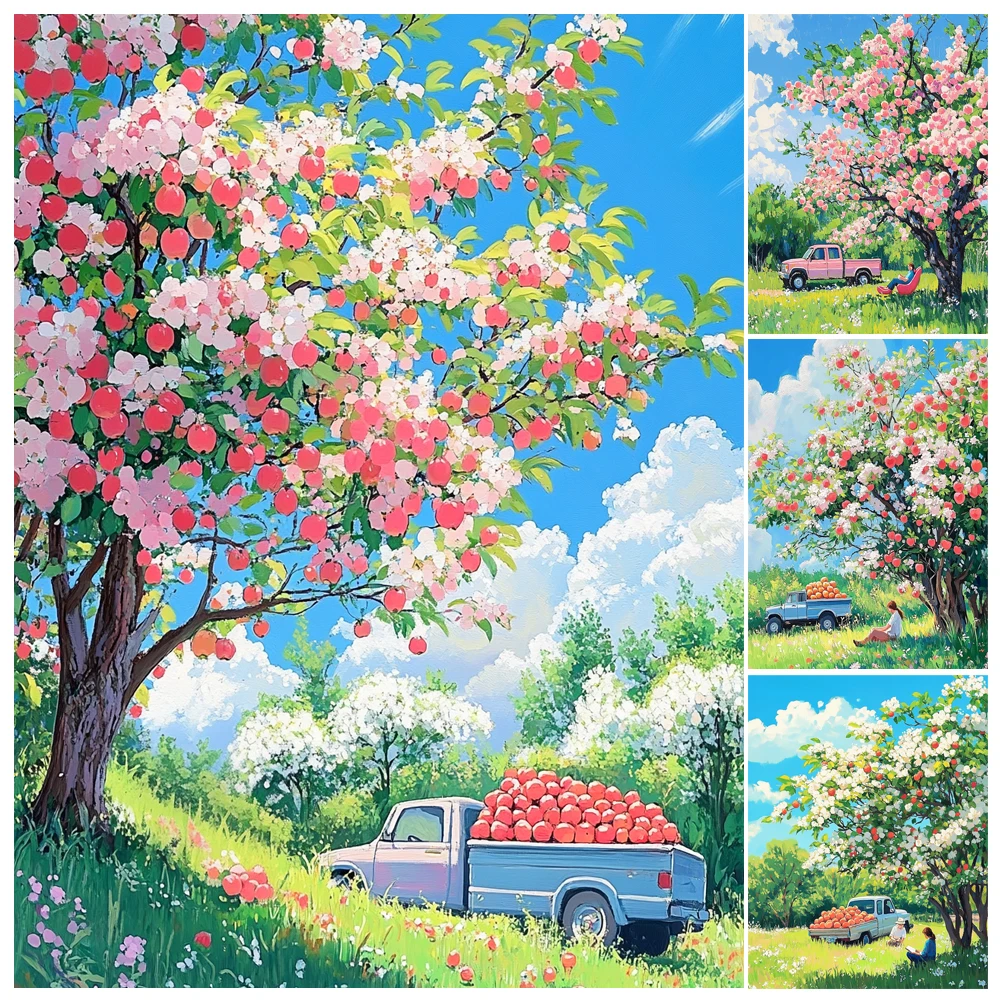 Картина по номерам, рука, красивый весенний пейзаж, комплект для взрослых, сделай сам, акриловая краска, канва, произведение искусства, холва, художественный подарок, украшение для дома
Картина по номерам, рука, красивый весенний пейзаж, комплект для взрослых, сделай сам, акриловая краска, канва, произведение искусства, холва, художественный подарок, украшение для дома