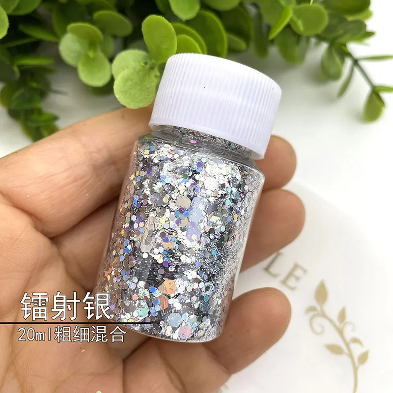 20ML Mixed Gold Glitter Powder and Sequins - Assorted Sizes for DIY Nail Art, Shimmering Metallic Flakes for Manicure Designs
20ML Mixed Gold Glitter Powder and Sequins - Assorted Sizes for DIY Nail Art, Shimmering Metallic Flakes for Manicure Designs