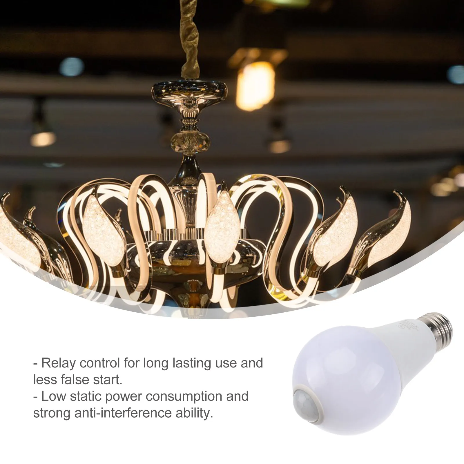 9W LED Infrared Sensor Bulb Motion Activated Light for Hallway Corridor Bathroom Garage Basement Warehouse
9W LED Infrared Sensor Bulb Motion Activated Light for Hallway Corridor Bathroom Garage Basement Warehouse