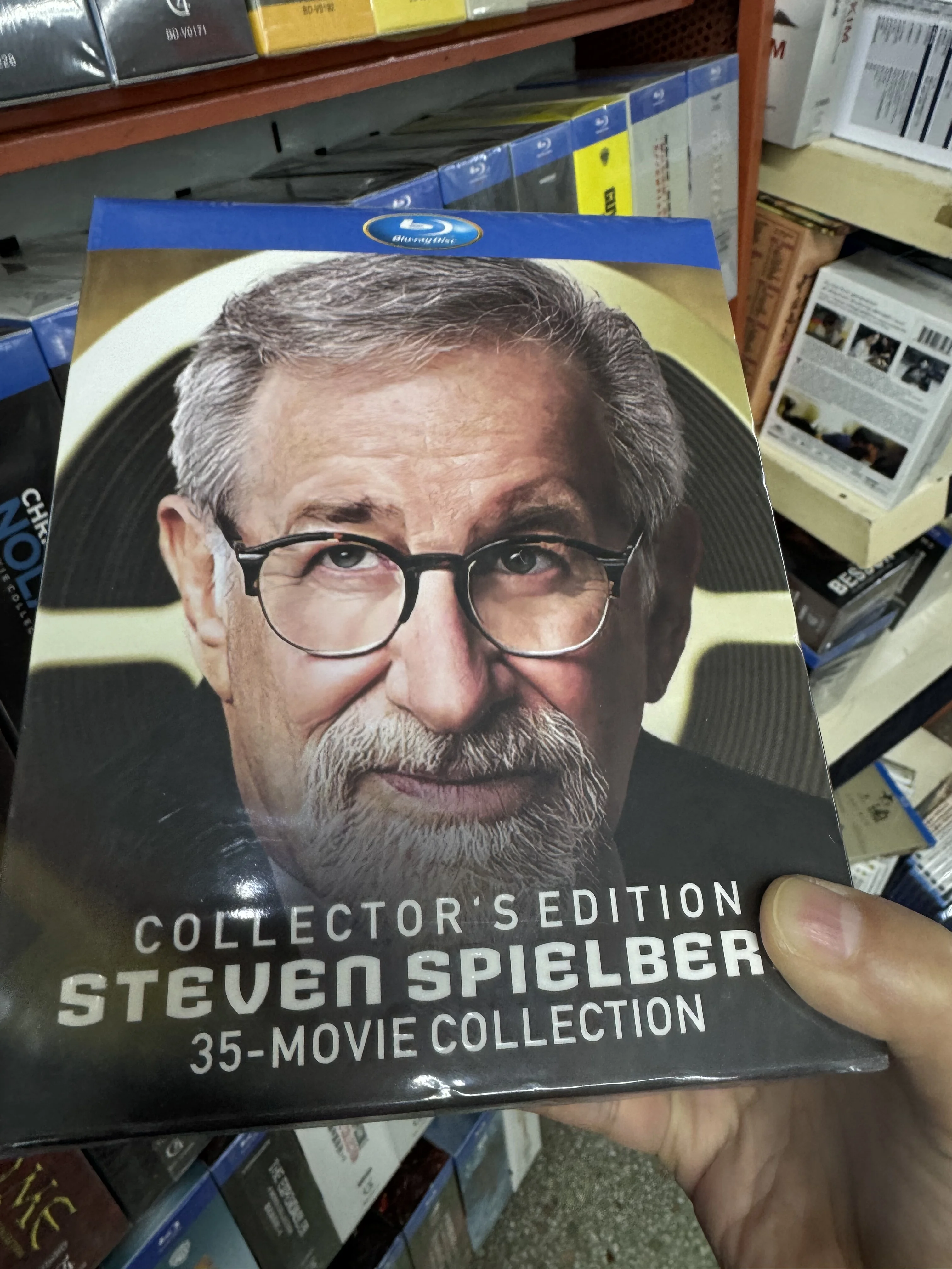 Коллекция фильмов на Blu-ray Ultra HD: Классика Стивена Спилберга, 35-дисковый Blu-ray бокс-сет
Коллекция фильмов на Blu-ray Ultra HD: Классика Стивена Спилберга, 35-дисковый Blu-ray бокс-сет