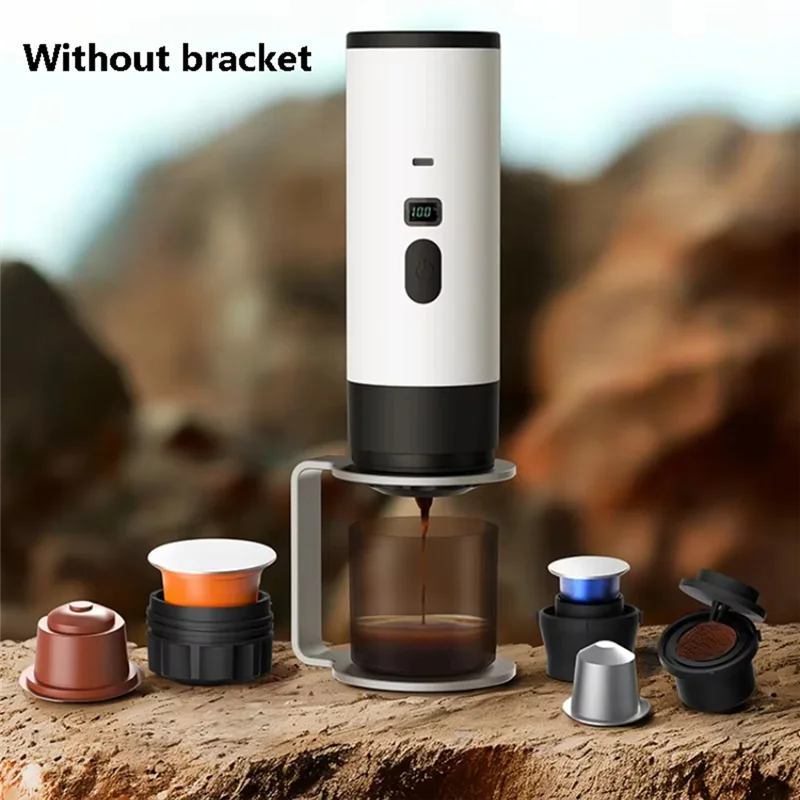 A25F-All-In-One Coffee Maker - Portable Espresso Device With Fast Brew System And Integrated Power Bank
A25F-All-In-One Coffee Maker - Portable Espresso Device With Fast Brew System And Integrated Power Bank