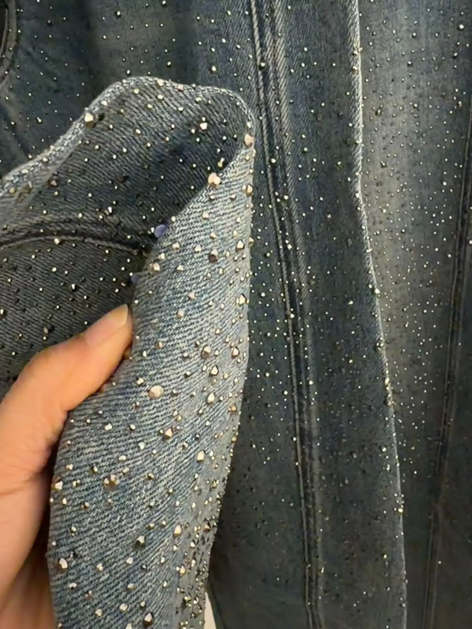 Vintage Starfall Denim Jeans 3D Crystal Washed Pure Cotton Slimming Women's Straight Leg Jeans Warm All Seasons Ladies Jeans
Vintage Starfall Denim Jeans 3D Crystal Washed Pure Cotton Slimming Women's Straight Leg Jeans Warm All Seasons Ladies Jeans