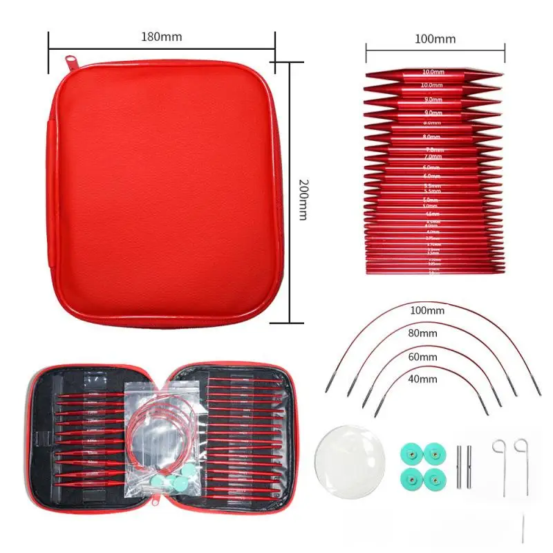 Многофункциональный набор съемных круговых сменных спиц и крючков для вязания для рукоделия и творчества своими руками
Многофункциональный набор съемных круговых сменных спиц и крючков для вязания для рукоделия и творчества своими руками