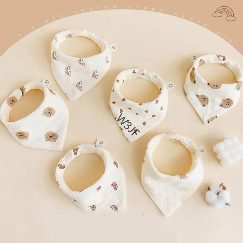 W3JF Baby Bibs Feeding Bibs for Infant Saliva Towel Soft Breathable Triangle Bandana Drool Bibs Adjustable Cotton Burp Cloths
W3JF Baby Bibs Feeding Bibs for Infant Saliva Towel Soft Breathable Triangle Bandana Drool Bibs Adjustable Cotton Burp Cloths