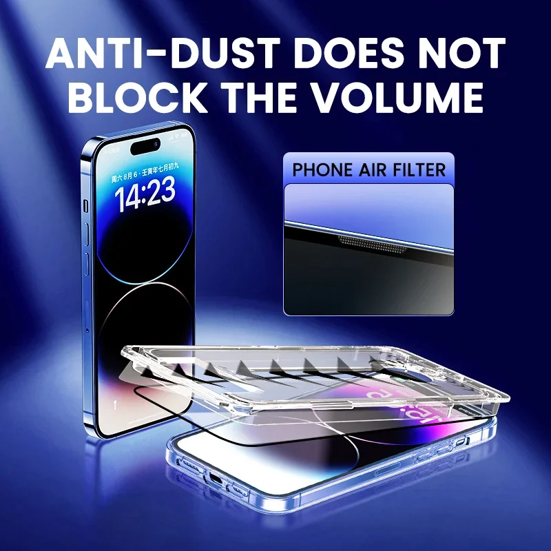Privacy Tempered Glass For iPhone 16 Pro Max 16Plus 16Pro Anti Scratch Screen Protector For iPhone 16/15/14/13/12 Anti-peep
Privacy Tempered Glass For iPhone 16 Pro Max 16Plus 16Pro Anti Scratch Screen Protector For iPhone 16/15/14/13/12 Anti-peep