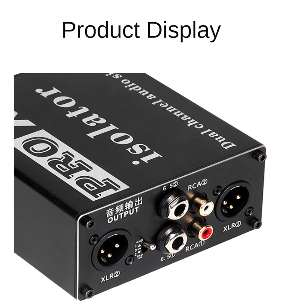 Многофункциональный аудиоизолятор PRO X4, 3,5 мм XLR RCA аудио шумоизолятор, токовый акустический фильтр, заземляющий фильтр
Многофункциональный аудиоизолятор PRO X4, 3,5 мм XLR RCA аудио шумоизолятор, токовый акустический фильтр, заземляющий фильтр