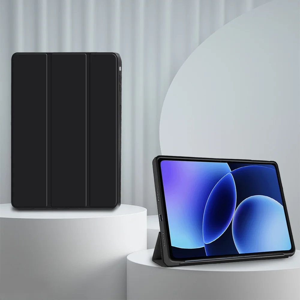 Case for Xiaomi Poco Pad X1 11.2 inch 2025 Model, Folio Slim Smart Cover, TPU Soft Shell, Auto Wake/Sleep
Case for Xiaomi Poco Pad X1 11.2 inch 2025 Model, Folio Slim Smart Cover, TPU Soft Shell, Auto Wake/Sleep