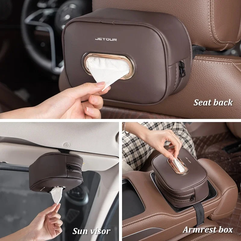 1Pc Easy Install Leather Car Tissue Holder for Chery Jetour X70 X70SM X90 X95 Plus Auto Accessories
1Pc Easy Install Leather Car Tissue Holder for Chery Jetour X70 X70SM X90 X95 Plus Auto Accessories