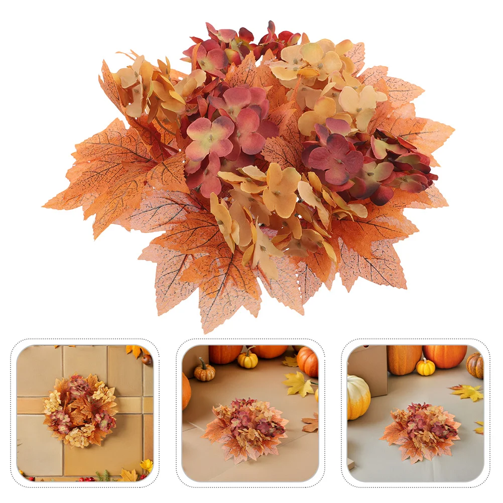 2Pcs Autumn Rings Artificial Maple Leaf Fall Harvest Thanksgiving Table Centerpieces Indoor Outdoor Decor
2Pcs Autumn Rings Artificial Maple Leaf Fall Harvest Thanksgiving Table Centerpieces Indoor Outdoor Decor