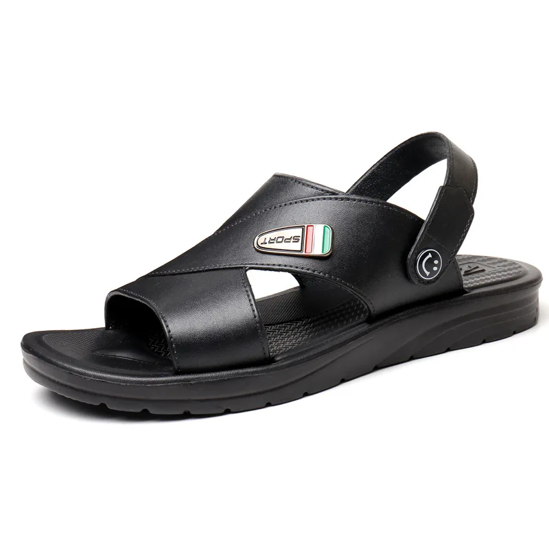 Male outside the new summer wear sandals slippers dual-use leisure beach shoes, fashionable soft bottom
Male outside the new summer wear sandals slippers dual-use leisure beach shoes, fashionable soft bottom