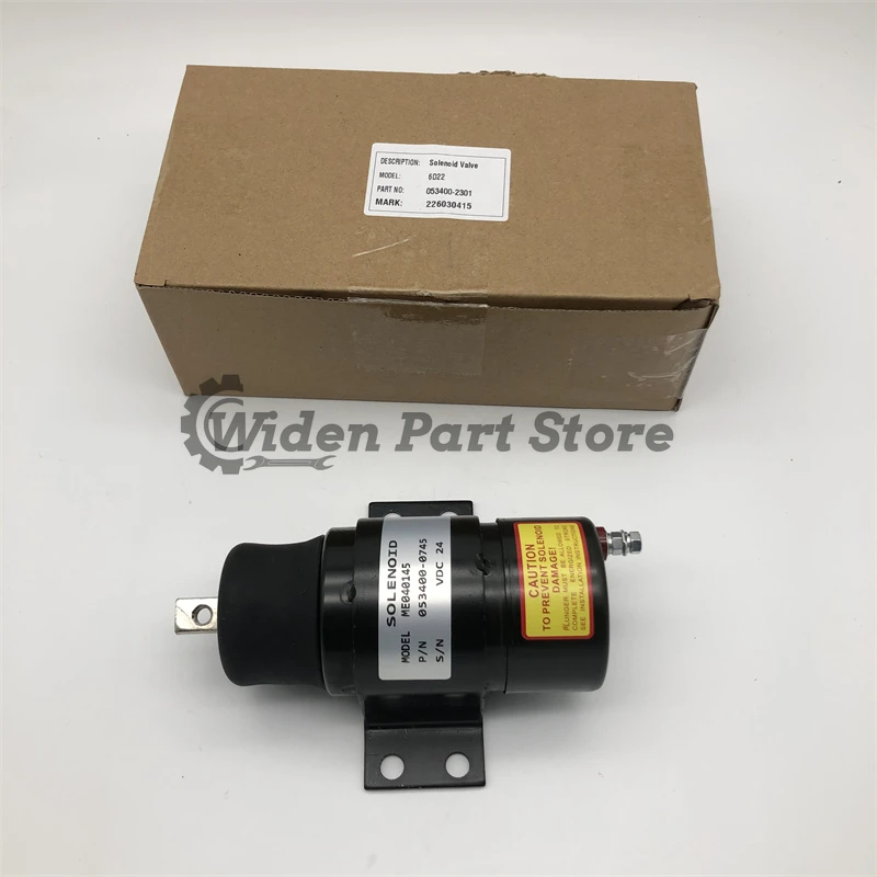 053400-2301 0534002301 30898-04700 24V Fuel Shutoff Solenoid for Denso Mitsubishi 4D 6D 8D 6D14 6D15 6D22
053400-2301 0534002301 30898-04700 24V Fuel Shutoff Solenoid for Denso Mitsubishi 4D 6D 8D 6D14 6D15 6D22